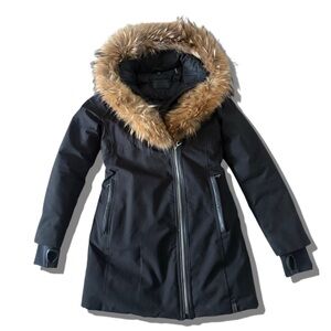 RUDSAK Authentic Women’s Down Parka with Natural Fur